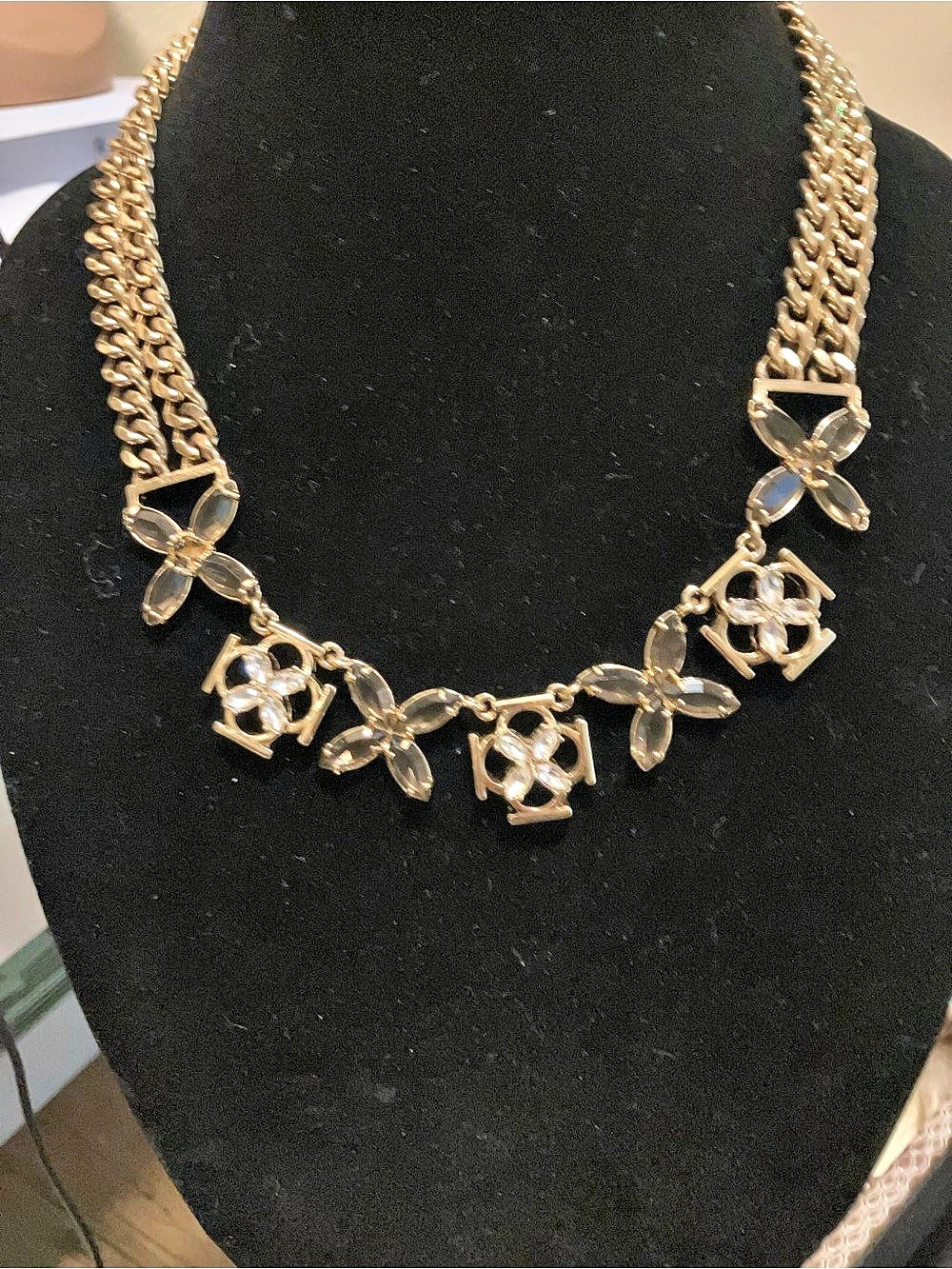 Henri Bendel Gold-Tone Statement Necklace